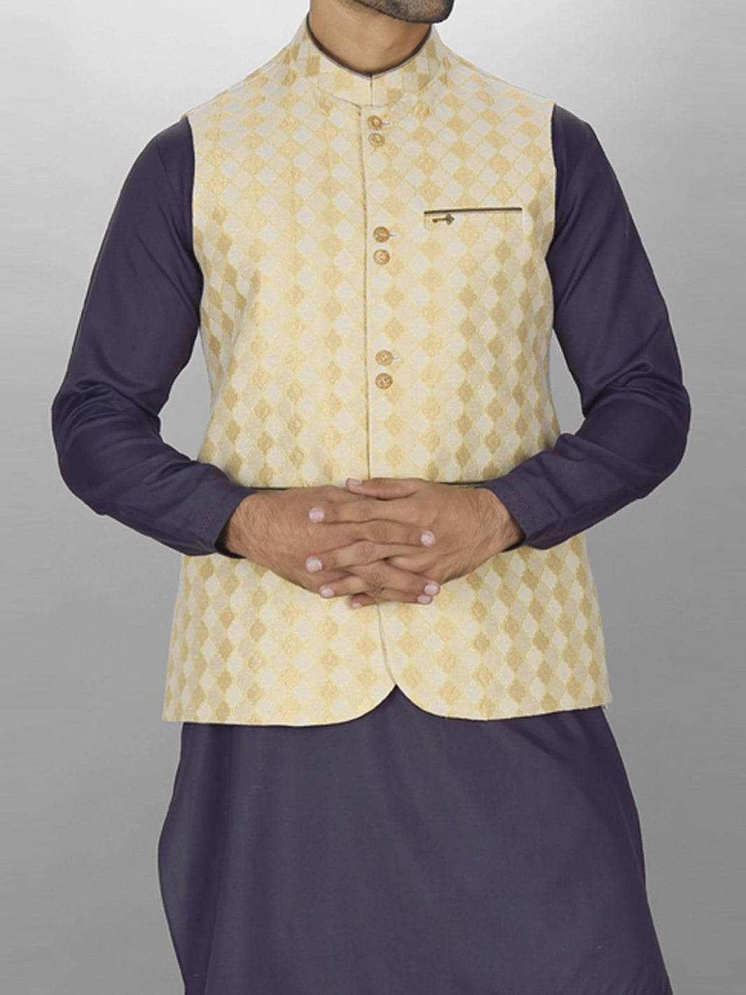 Golden Yellow Waistcoat - WC-134