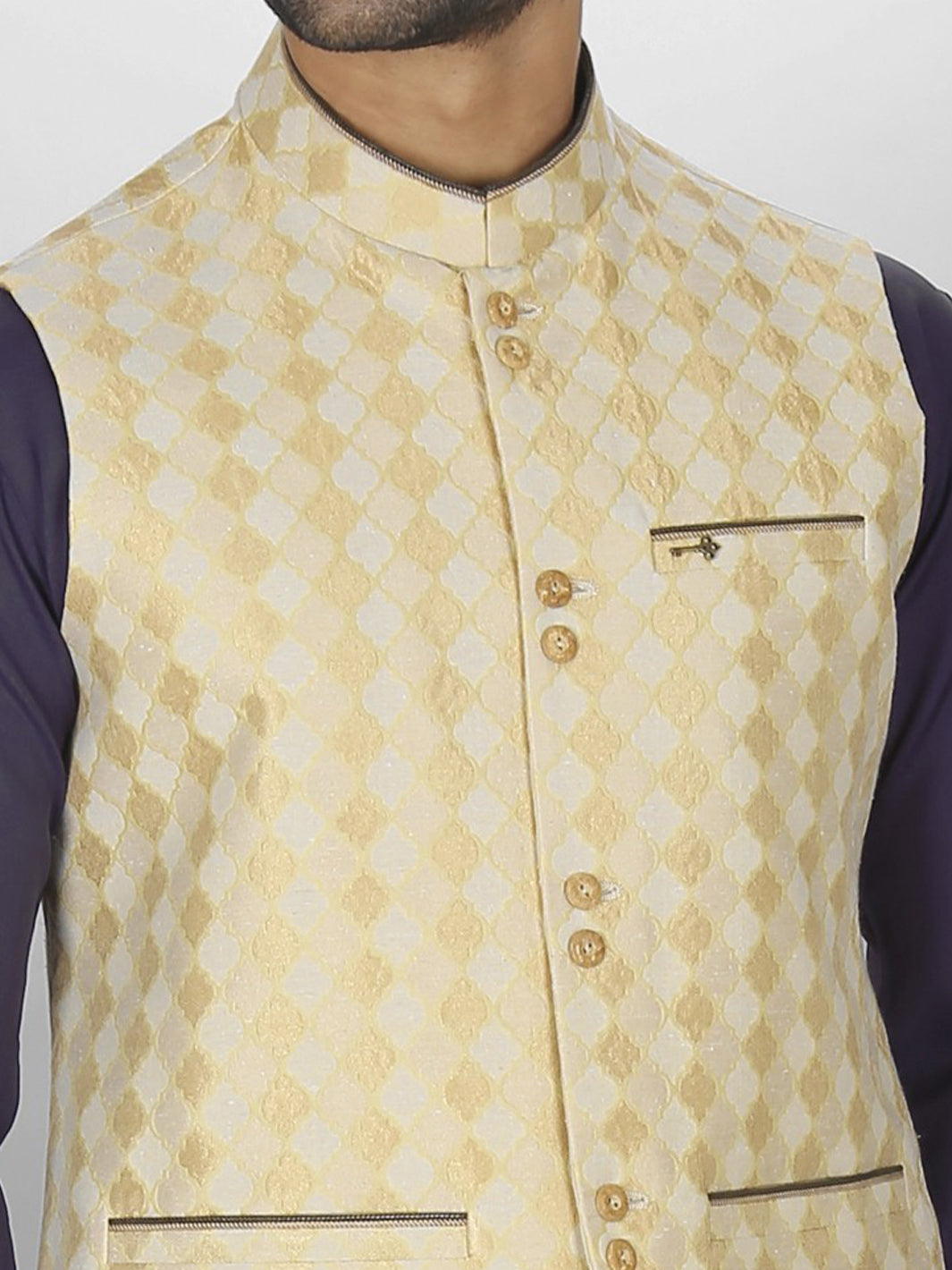 Golden Yellow Waistcoat - WC-134