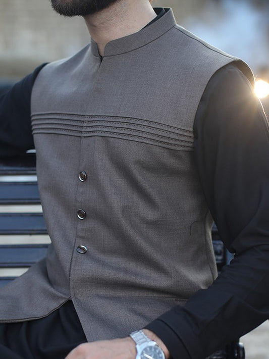 Brown Waistcoat - WC-182