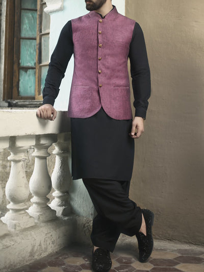 Pink Suiting Waistcoat - WC-190