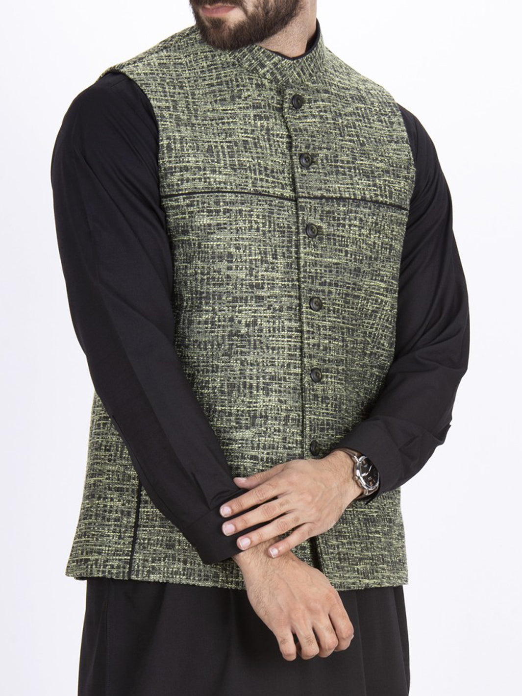 Green Waistcoat - WC-232
