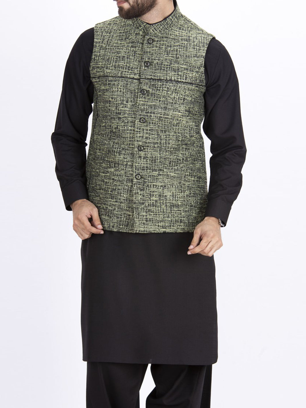 Green Waistcoat - WC-232