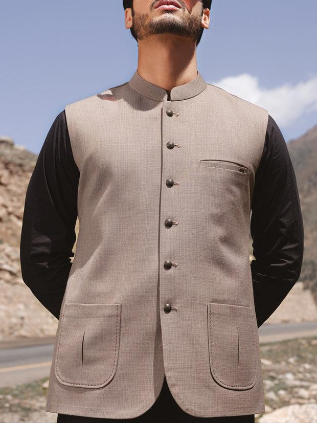 Grey Suiting Waistcoat - WC-280