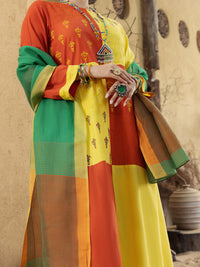 Multicolor Lawn 3Pc Stitched - ALP-3PS-1585