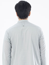 Light Green Cotton Kurta - AL-K-1100