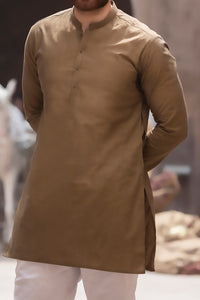 Green Cotton Kurta - AL-K-766C