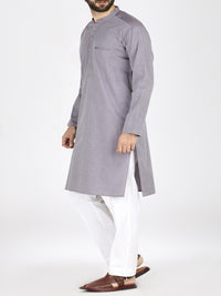 Light Purple Blended Kurta - AL-K-793