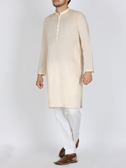 Beige Kurta - AL-K-833