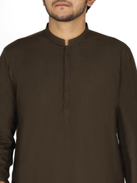 Olive Green Kurta - AL-K-849