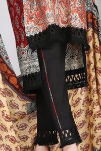 Multicolor Cambric 3Pc Stitched - ALP-752