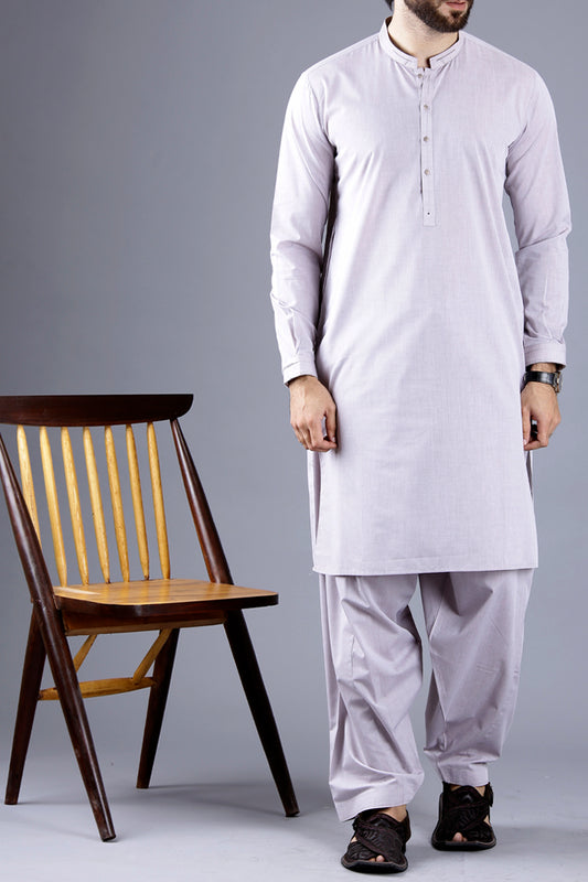 Sand Blended Kameez Shalwar - AL-KS-2238