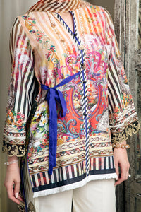 Beige Lawn 3 Piece Stitched - ALP-555