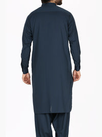 Green Blended Kameez Shalwar - AL-KS-2385