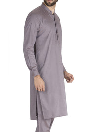 Mauve Cotton Kurta Pajama - AL-KS-2425