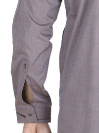 Mauve Cotton Kurta Pajama - AL-KS-2425