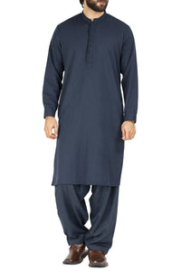 Blue Blended Kameez Shalwar - AL-KS-2469