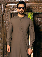 Green Blended Kameez Shalwar - AL-KS-2663