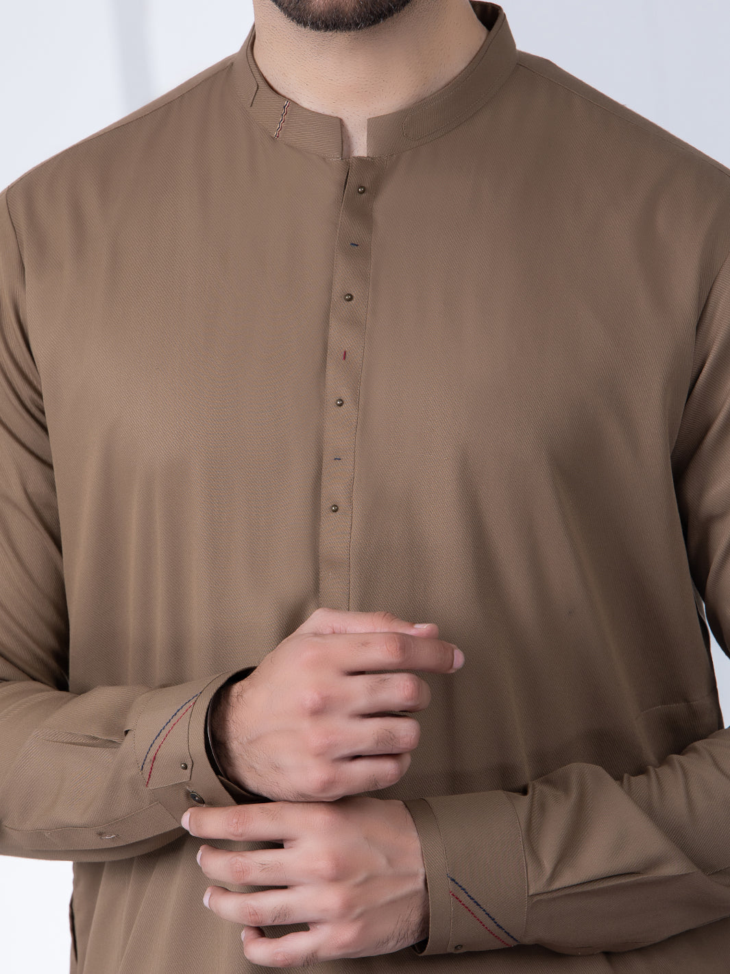 Brown Kameez Shalwar - AL-KS-2802