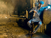 Light Green Blended Kurta Trouser - AL-KT-2733