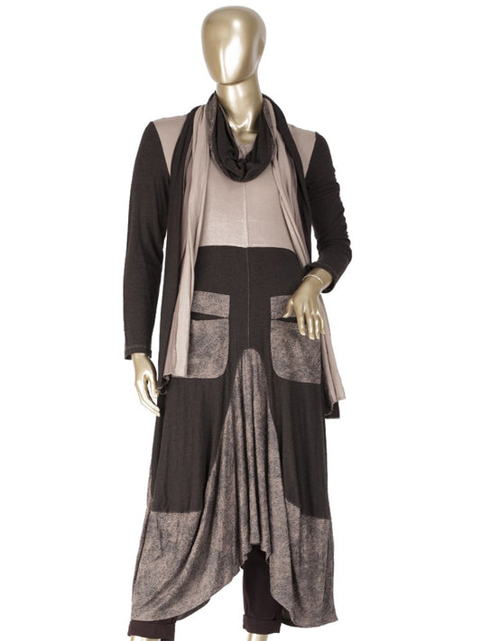 Brown Women Top - LK-2001B - Almirah Online