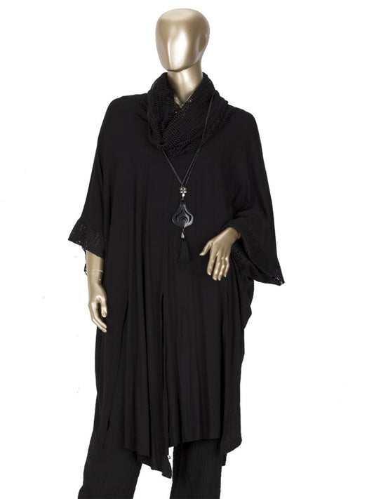Black Women Top - LK-2005A - Almirah Online