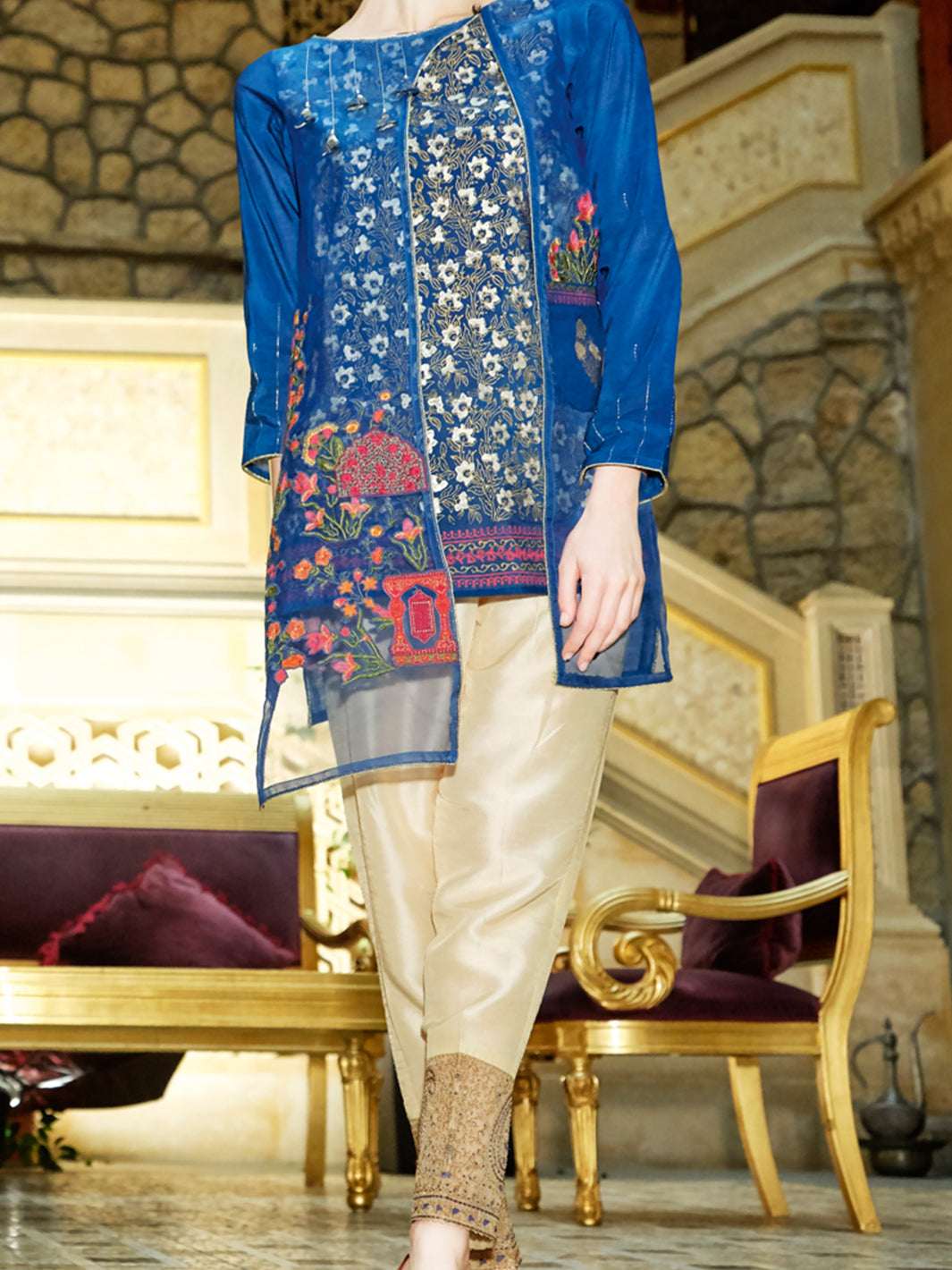 Blue Tunic - LK-682