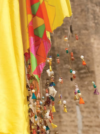 Yellow Raw Silk Tunic - LK-705