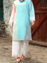 Grey Paper Cotton Tunic - AL-LK-829