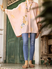 Pink Jacquard Tunic - AL-LK-897
