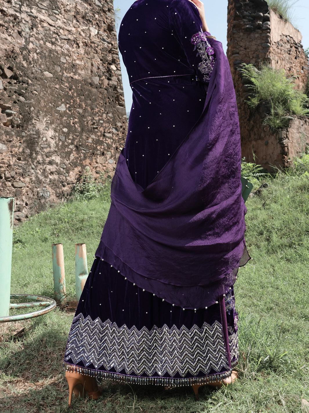 Purple 3 Piece Formal - AL-3PS-LS-300