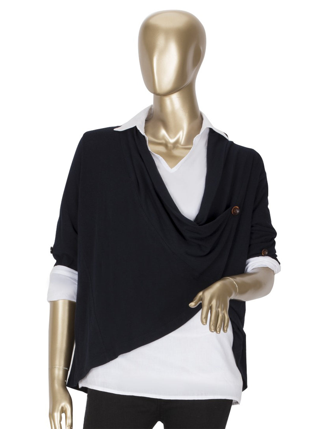 Dark Blue Women Top - LSK-2008E - Almirah Online