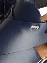 Blue Peshawari Chappal - AL-MFW-HC-092
