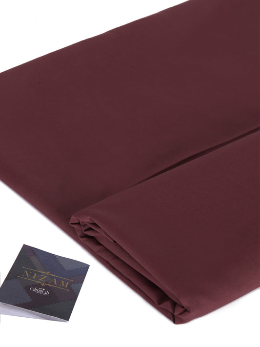Maroon Blended Unstitched - AL-Nizam-19