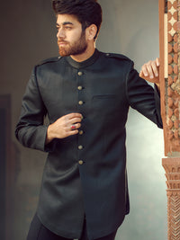 Black Prince Coat - AL-PCS-009