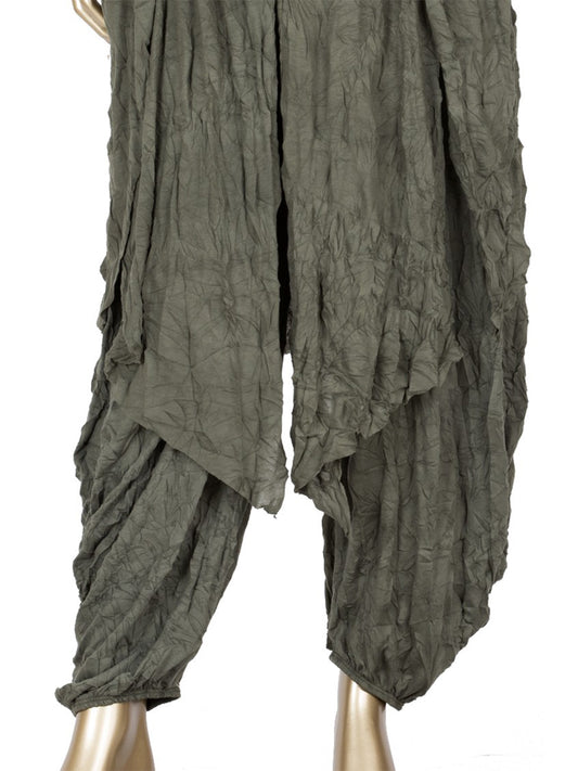 Khaki Women Trouser - AL-T-2005E - Almirah Online