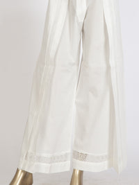 White Women Trouser - AL-T-343