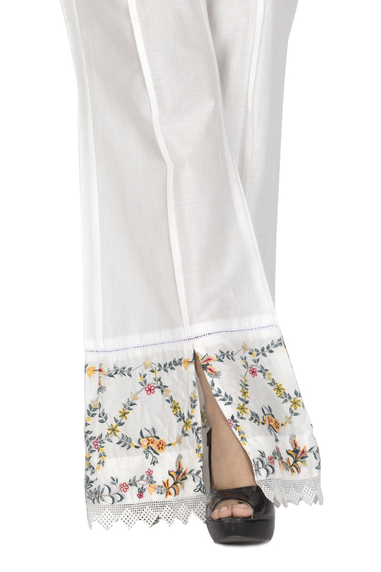 White Women Trouser - AL-T-344