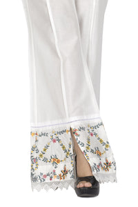 White Women Trouser - AL-T-344
