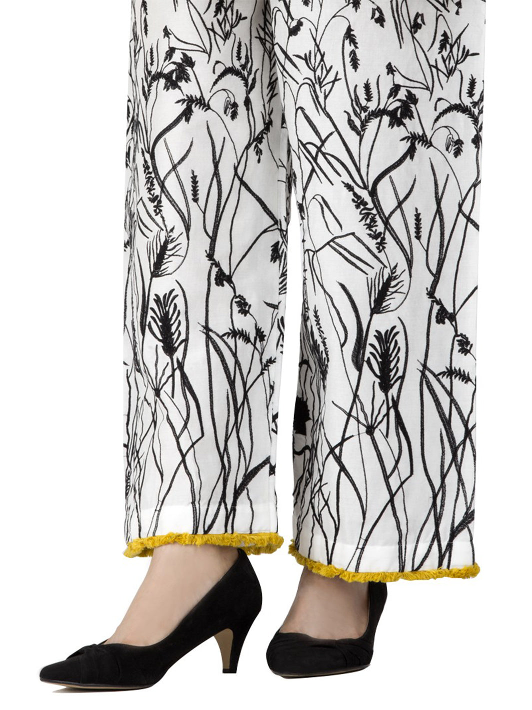 White Women Trouser - AL-T-368