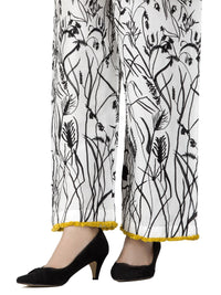 White Women Trouser - AL-T-368