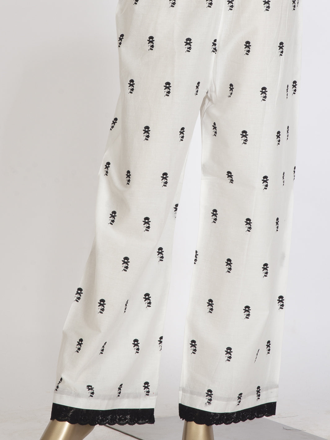 White Women Trouser - AL-T-374
