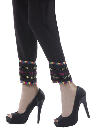 Black Women Trouser - AL-T-381