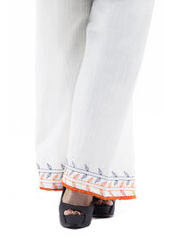 White Women Trouser - AL-T-383