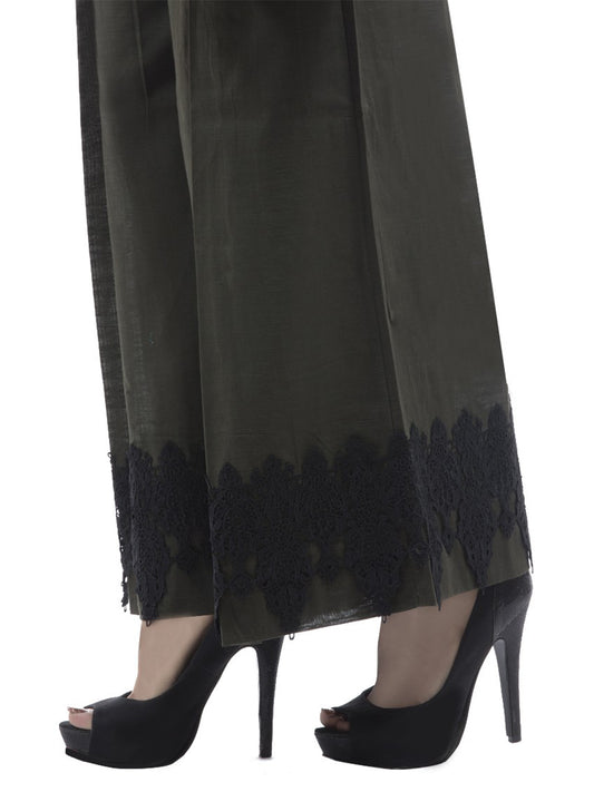 Green Women Trouser - AL-T-384