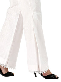 White Women Trouser - AL-T-395