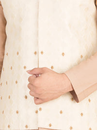 Cream Blended Waistcoat - AL-WC-292