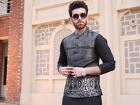 Grey Blended Waistcoat - AL-WC-348