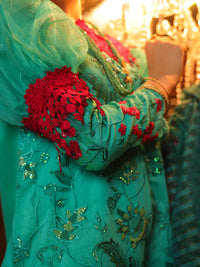 Turquoise Modal 3Pc Stitched - ALP-3PS-1288