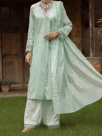 Mint Green 3 Piece Unstitched - ALP-3PS-1401