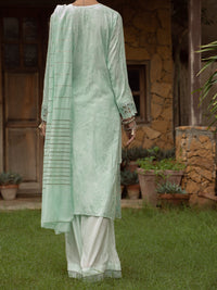 Mint Green 3 Piece Unstitched - ALP-3PS-1401